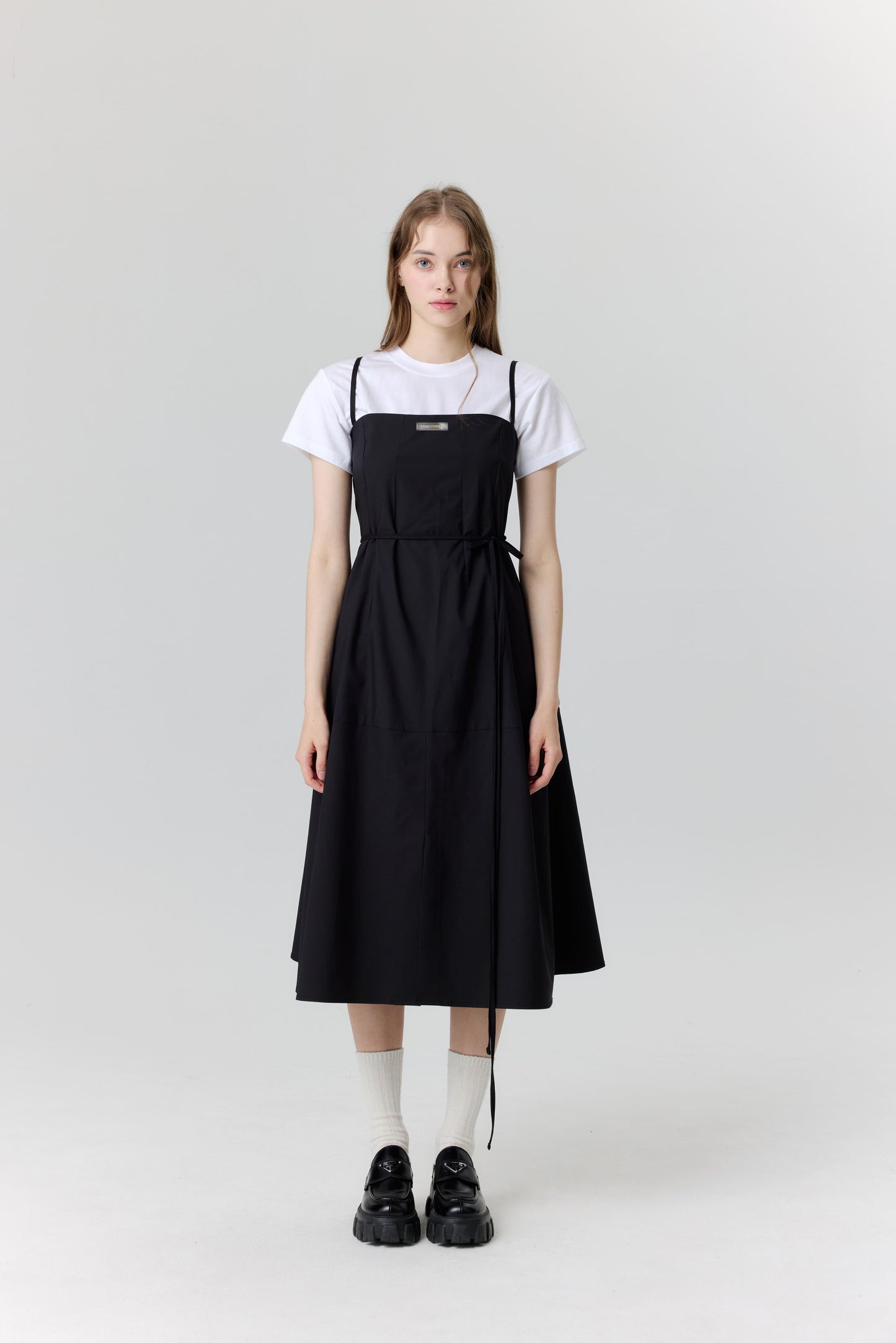 スリーブレスワンピースエプロン
