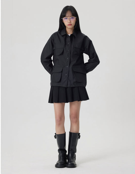 オープンバックワークシャツ 【アウトレット】