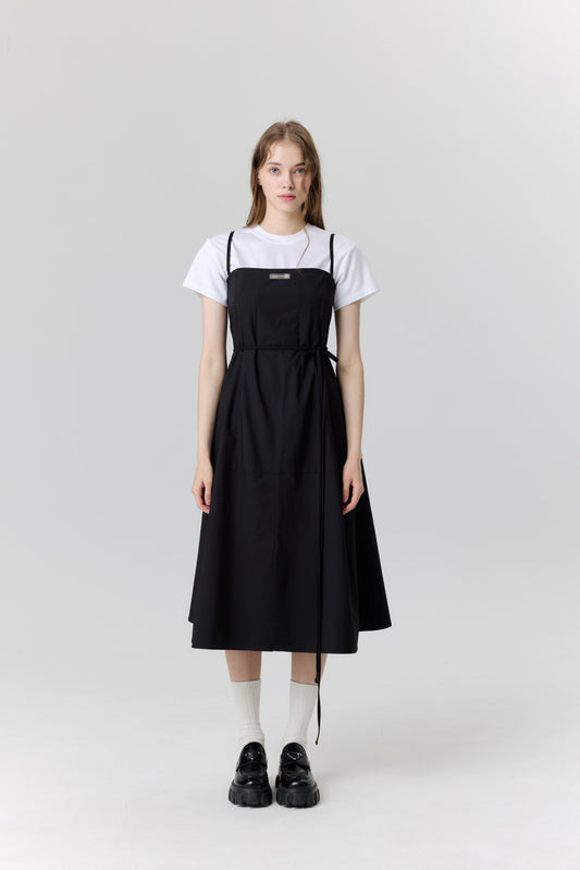 スリーブレスワンピースエプロン